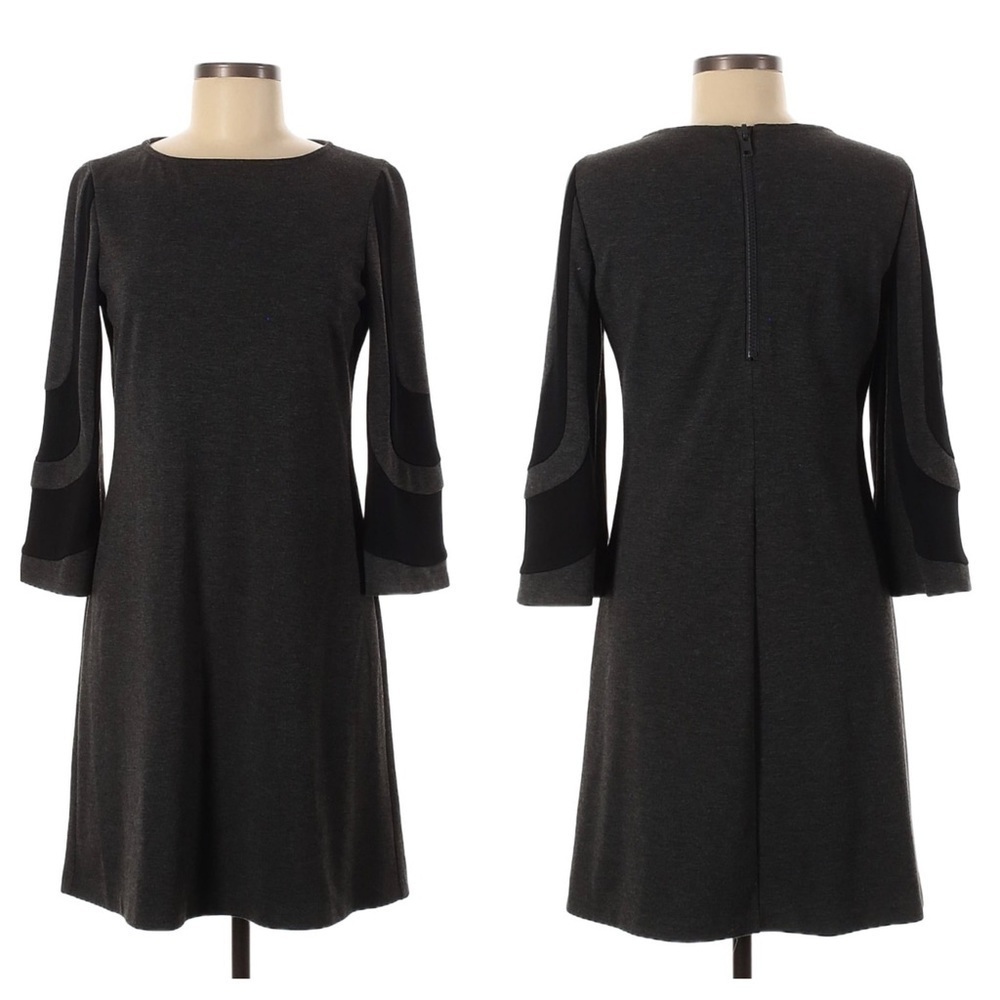 Muse for Boston Proper Size 6 Dark Grey/Black Dress
